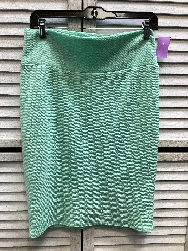 Skirt Midi By Lularoe In Teal, Size: M