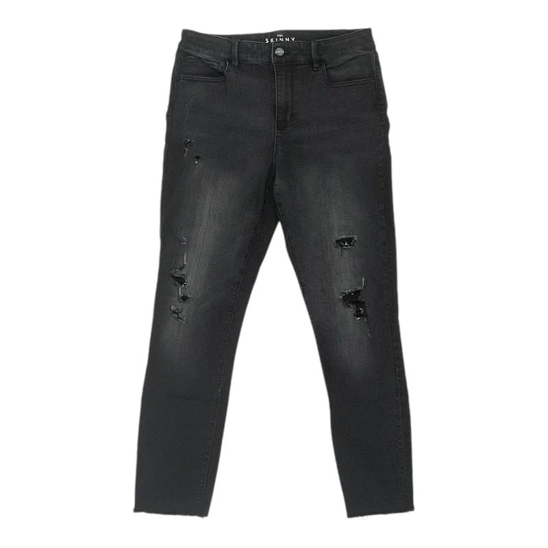 Jeans Skinny By White House Black Market In Black Denim, Size:8