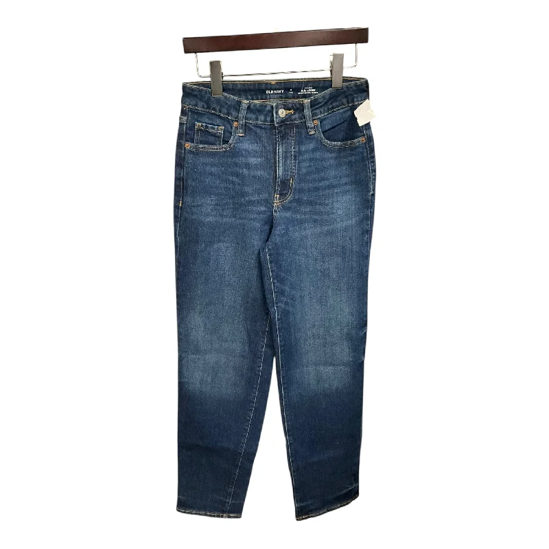 Jeans Straight By Old Navy In Blue Denim, Size: 2