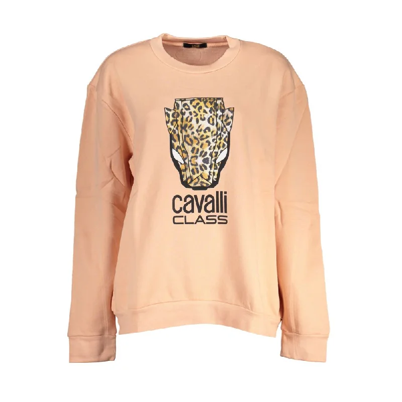 Cavalli Class Elegant  Fleece Crew Neck Women's Sweater