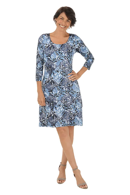 Diamond Vine 3/4 Sleeve Dress