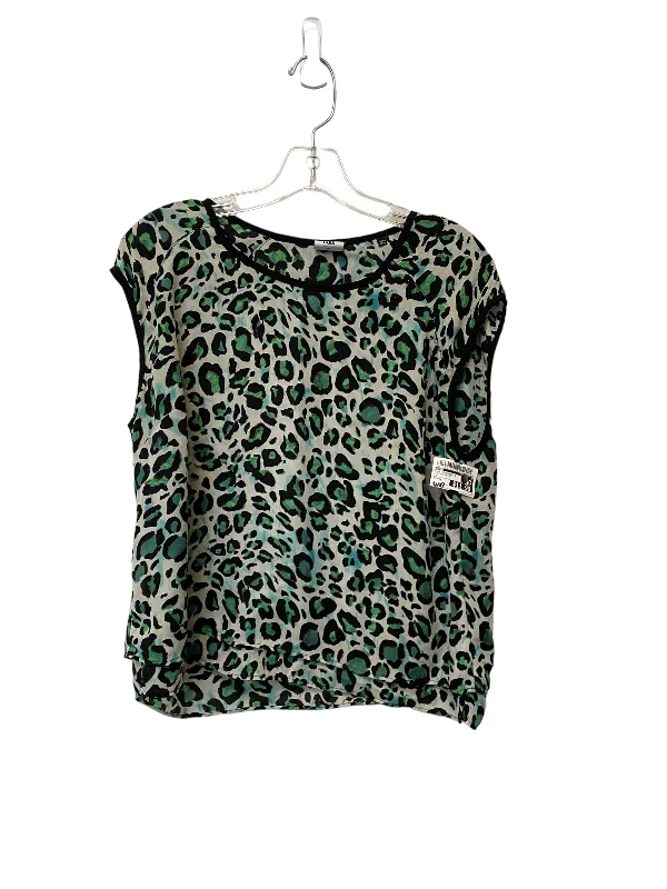 Animal Print Top Sleeveless Cabi, Size M