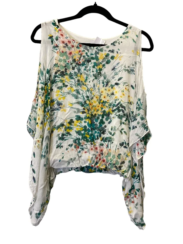 Floral Print Top Sleeveless Karen Kane, Size Xs