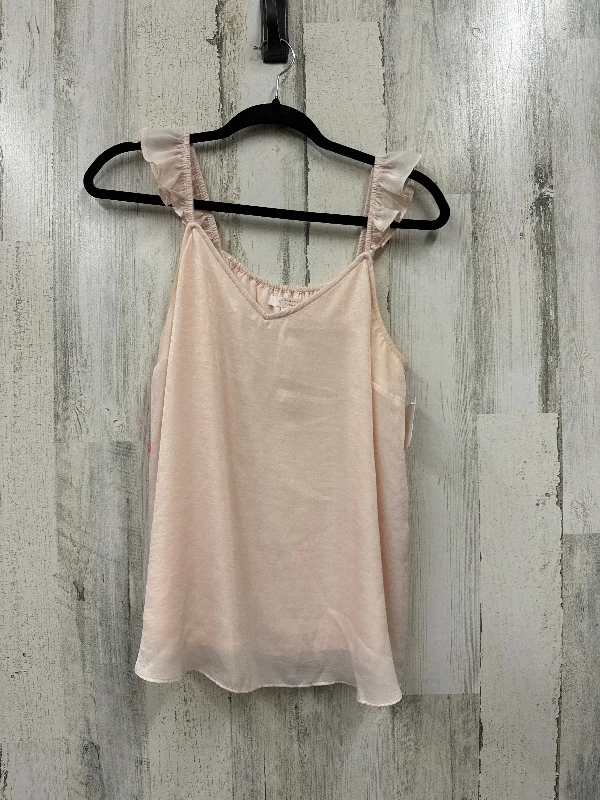 Pink Top Sleeveless Lc Lauren Conrad, Size M