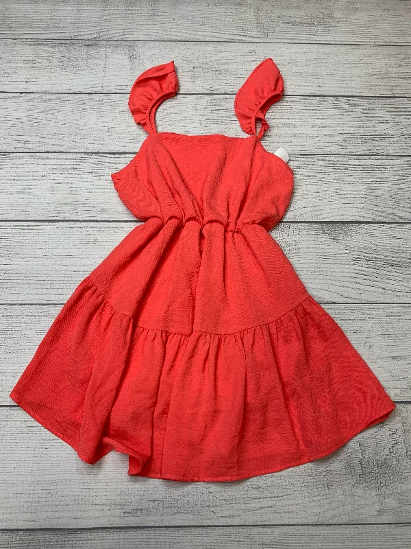 Coral Dress Casual Short Everly, Size M