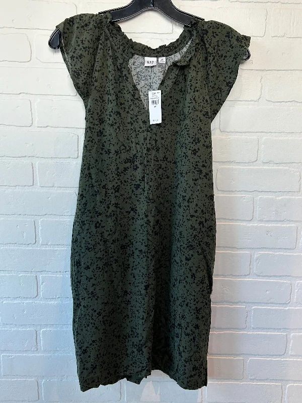 Green Dress Casual Short Gap, Size Xs