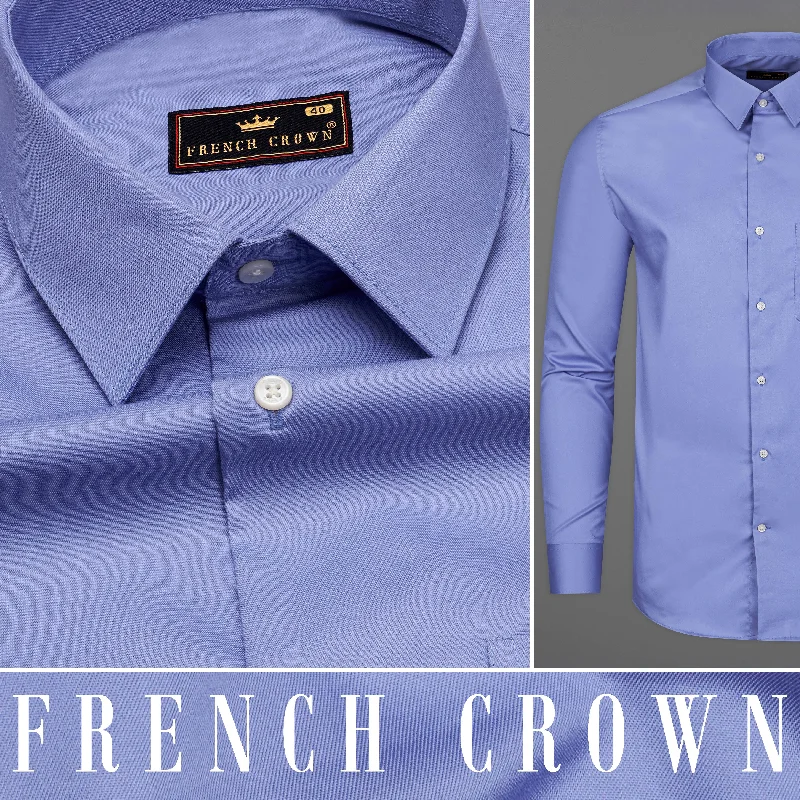 Chetwode Blue Royal Oxford Shirt