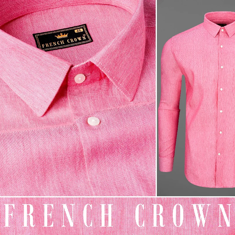 Illusion Pink Chambray Premium Cotton shirt