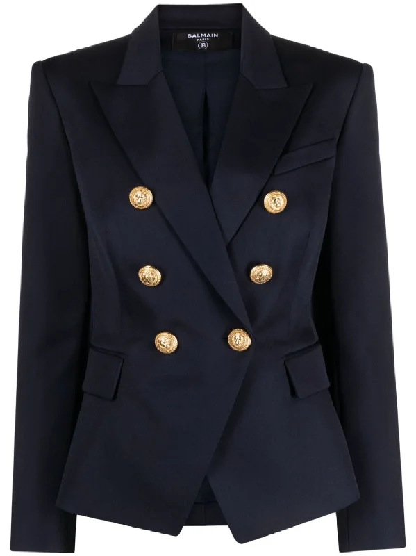 Balmain Women's Jackets blue