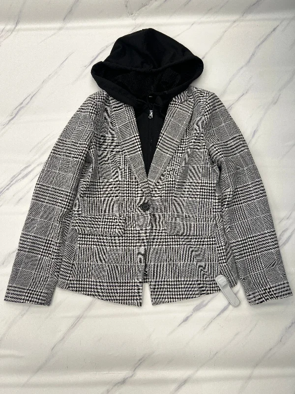 Blazer By Evereve In Plaid Pattern, Size: M