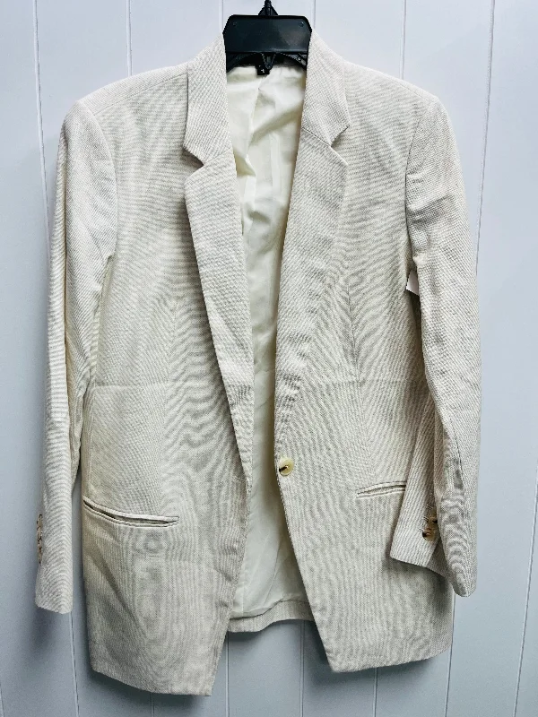 Blazer By Express In Cream, Size: L