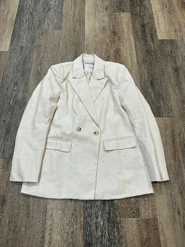 Blazer By FRNCH In White, Size: Xs