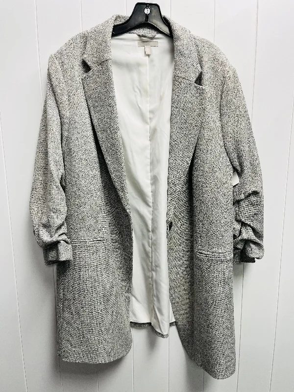 Blazer By H&m In Grey, Size: Xl