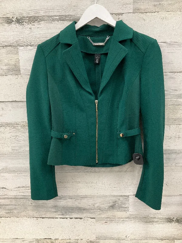 Blazer By White House Black Market In Green, Size: Xs